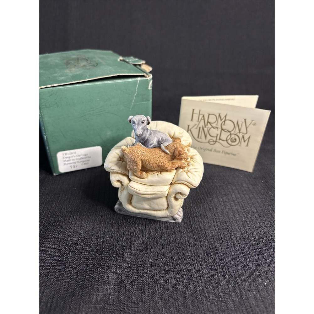 Harmony Kingdom Danger’s Darlings TJHIDO2 Dog Figurine Limited 981/1500